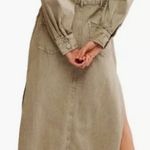 Free People  Mad Love Denim MIDI Dress. Size X-Small Photo 3