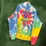 Grateful Dead Summer Tour 1987 Rock Band Tie-Dye Oversized Hoodie Size 3X Photo 2