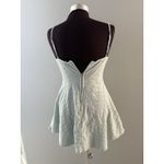 Trixxi Francesca's Liz Babydoll Dress Size Medium Mint Green Eyelet Cutegoth Photo 3