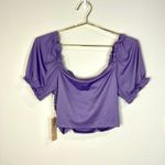 Iris 🆕  Lavender Crop Top Photo 4