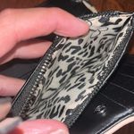 Jessica Simpson  Pink and Black Wallet Clutch with silver detailing Photo 4