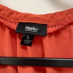 Mossimo lg womens tank shirt w front tie Red Photo 5