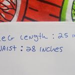 Handmade Elastic Waist Orange Lime Fruit Orange Green Tacky Funky Pants 28"x25" Size undefined Photo 3