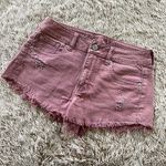 American Eagle Y2K AEO Mauve Hi-Rise Festival Shortie Shorts Photo 4