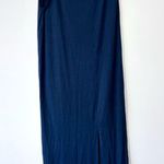 Marcella Cooper Off The Shoulder Maxi Dress Medium Blue Photo 6
