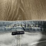 American Eagle  Light Wash Distressed Mid Rise Ankle Skinny Jeans Size‎ 2 Short Photo 4