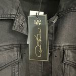 DG2 by Diane Gilman Charcoal Jean Jacket Gray Size L Photo 2
