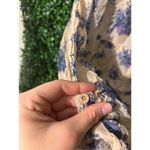 Rebecca Taylor  Summer Staple Top Floral Ash Pink Size 10 NWT Photo 4