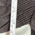 Krisa  Black‎ Puff Sleeve Linen Dress Size XS Photo 2