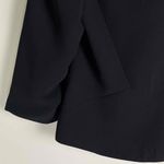 Maggy London Maggy London Retro Women's Black Modern Shawl Collar Blazer Jacket 4P Photo 5