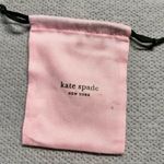 Kate Spade 5”x6” Pink Jewelry Drawstring Storage Bag EUC Photo 0