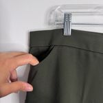 Susan Graver GRAVER  Status Stretch Slim Leg Ankle Pants XL Green Casual NWOT Photo 6