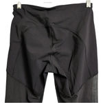 Lululemon  Black Athletic Pant Mesh Panels Zipper Pockets Drawstring Waist Size 8 Photo 5