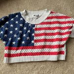 Forever 21 American Flag Crop Top Photo 0