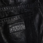 Ganni  Foil Denim Wide Jeans  Photo 2