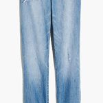 Madewell  Classic Straight Jeans in Corrie Wash: Step-Hem Edition Photo 3