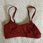 Sm Rusty Orange Tank Bandeau Bra Photo 0