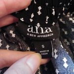 a.n.a  Black & White Pattern Hi Rise Pom Pom Shorts Photo 3