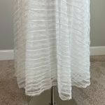 AQUA Lace One Shoulder Sleeveless A-Line Midi Cocktail Party Dress White Size 6 Photo 7