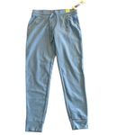 Andrew Marc  NY  Drawstring Soft Ribbed Active Pants Joggers, Blue,Small, NWT Photo 3