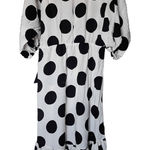 H$M black and white long summer gown Size L Photo 0