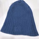 Love Your Melon Navy Blue Knit Beanie Hat Tropical Patch Made in USA Cotton Photo 2