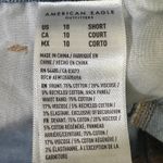 American Eagle  Mom Jeans Womens 10 Short Medium Wash Distressed High Rise Photo 6