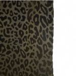 No Boundaries  Black Velvet Leopard Print Maxi Mesh Skirt Medium Photo 4