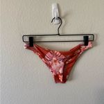 Stone Fox Swim  Malibu Moderate Bikini Bottom In Sfs Kuu Lei Size M Orange Photo 1
