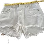 ZARA  High waist Distressed Shorts Size 6 Photo 10