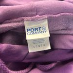 Hoodie Purple Tie Photo 3