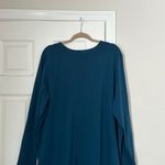 Universal Standard  Shirt Dress Teal Iconic Plus Basic V-Neck Geneva Size XL 26 Photo 4