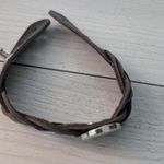 Braided Brown Snap Bracelet Photo 4