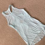 Athleta Pale Blue Vented Athletic Tank Size XS Cutouts Lightweight Soft Like New Photo 2