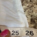 Uniqlo White Fitted Sleeveless Tank Top Photo 3