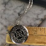 Stainless Steel Women's Pendant Necklace w/ Oil Diffuser Pad New Photo 6