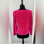 Eagles Eye Plush Crewneck Sweater medium M Pink Photo 4