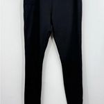 American Giant Womens 12 Tall Stretch Black Front Pocket Pull On Cropped Legging Photo 0