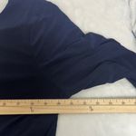 Elle  Navy and Lavender Floral Long Sleeve Dress Photo 6