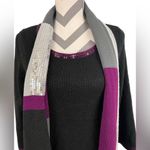 Style & Co NWT - Black Sequin Trim Knit Sweater Dress & Scarf Set - Size S Photo 1