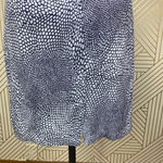 J. McLaughlin  Blue Speckle Dot Printed Pencil Skirt‎ Size US 6 Photo 7