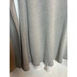 Lulus XS Womens Sweater Grey Boho Open Back with White Knit Photo 1