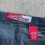 Vintage Y2K Lazer Jeans Flare with no waistband stretchy Size 9 Photo 3