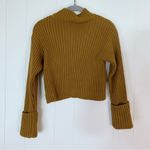 Topshop Brown Cropped Turtleneck 2 Photo 1