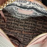 Juicy Couture  Dusty Blush Half Moon Quilted Crossbody Bag w Coin Purse NWT Gold Photo 6