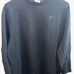 Nike  Black Crew Neck Sweater Photo 0