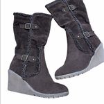 Chloe Boutin brown fur winter boots size 10 new Photo 0