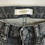 Moussy Vintage Black Distressed Denim Ankle Jeans Size 26 Photo 4