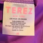 Terez  Action Short Bodysuit In Açaí Purple Adjustable Strap Women's‎ Medium NWT Photo 4