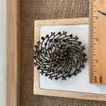 Simply Vera, Vera Wang Simply Vera Wang Rhinestone Spiral Brooch Pin Jewelry With Crystal Stones & Meta Photo 4